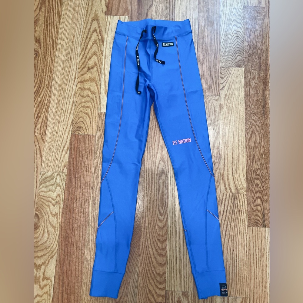 P.E Nation Blue cycling leggings - XS